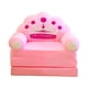 thumbnail image 4 of Sofá Plegable Para Niños, Sillón Plegable Suave Para El Hogar, Sala De Estar, 50 Cm X 55 Cm X 50 Cm, Color Rosa, 4 of 5