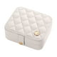 thumbnail image 3 of Joyero Caja De Joyería Duradera Para Niñas Para Pendientes Pulseras Novia Blanco, 3 of 5
