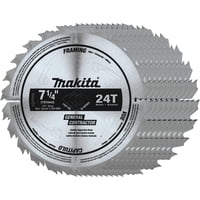 Hoja De Sierra Circular Makita D-45989-10 7-1/4 24T 10/Pack