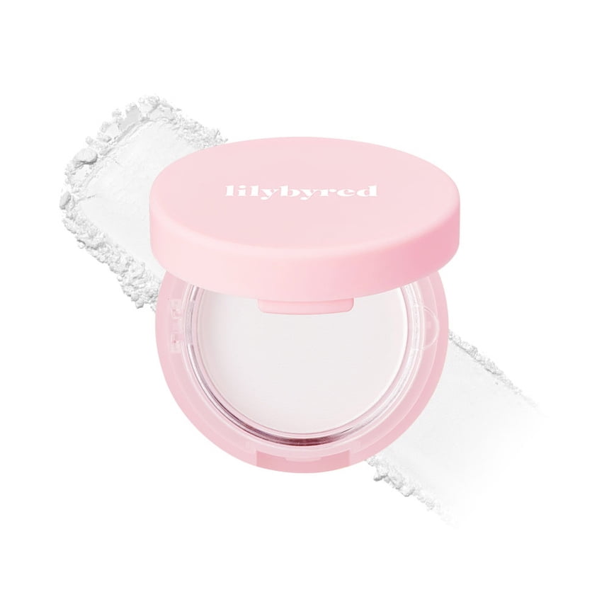 Lily By Red - Polvo Compacto Coreano Translúcido Para Piel Grasa, Sebum Lock Pact -