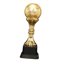 Bothyi - Pp Baloncesto Ganador Premio Trofeos Copa Color Oro Favores De Fiesta Para Ceremonia 38Cm