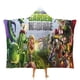 thumbnail image 1 of Plantas contra Zombis Manta Capa con Capucha Anti-Bolitas, Manta de Lana Ártica Suave, Manta Portátil de Felpa Ligera y Lujosa, Poncho para Siesta en Casa y Oficina, 100*130cm, 1 of 6