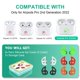 thumbnail image 2 of Ganchos de silicona TOLUOHU para AirPods Pro 2, 5 pares, 2 of 7