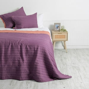Mashini - Quilt Toledo Mf 2 P Morado-Coral