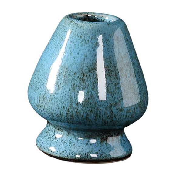 Matcha Chasen Batidor Soporte Herramienta De Té Mantener Batidor Forma Teaware Para Profesional Azul