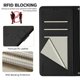 thumbnail image 5 of Funda Cartera para Samsung Galaxy A26 con Bloqueo RFID, Cierre Magnético y Ranuras Tarjetas Negro, 5 of 6