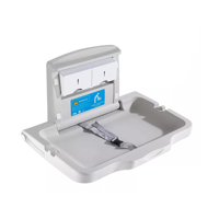 Genérico - Mudador Para Baño Público Cambiador De Pañales Bebé, Gris