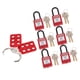 thumbnail image 1 of Master Lockout Hasps Tagout Kit Safty Clamp Candado De Aislamiento Rojo, 1 of 5