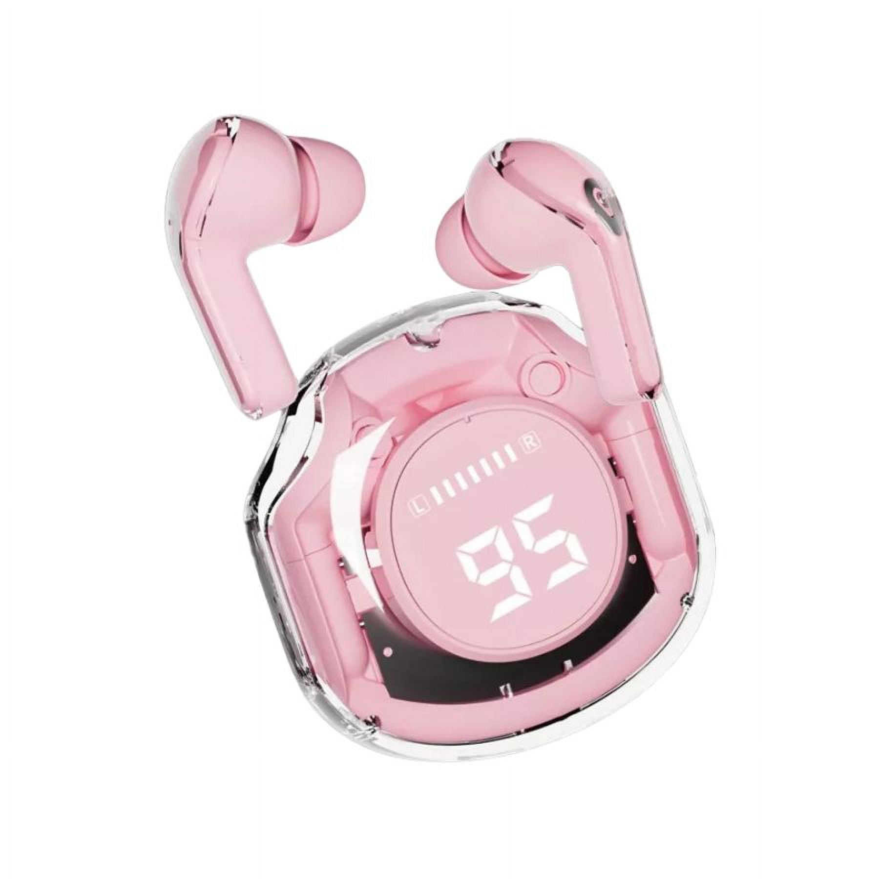 Click Ventas - Audífonos Inalámbricos Transparentes Tws Ultrapods Rosa