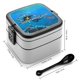 thumbnail image 2 of Subnautica Fiambrera de Doble Capa, Contenedor de Almuerzo Portátil Apilable, Almacenamiento de Alimentos Hermético a Prueba de Fugas, 1000ml, 2 of 6