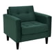 thumbnail image 2 of Sofa Retro 1c Felpa 00 Verde Botella, 2 of 6