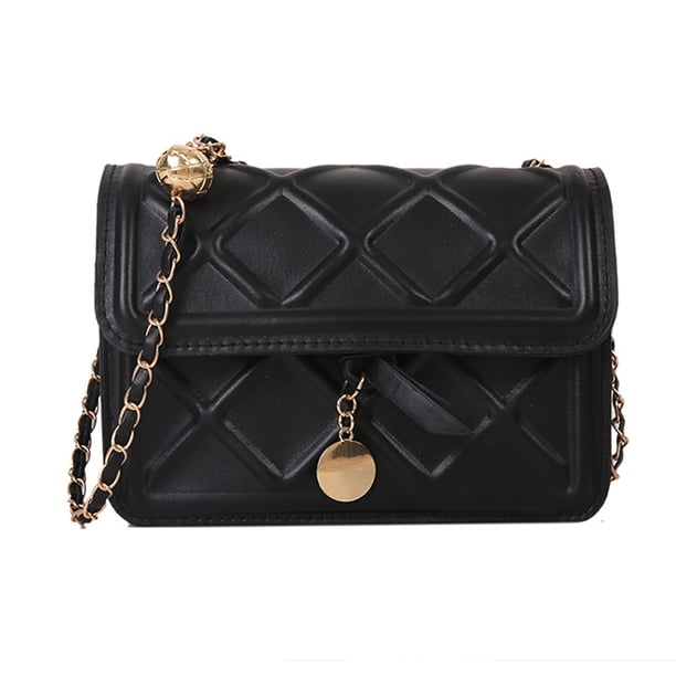 Bolso bandolera para mujer - Bolso bandolera con cadena de moda