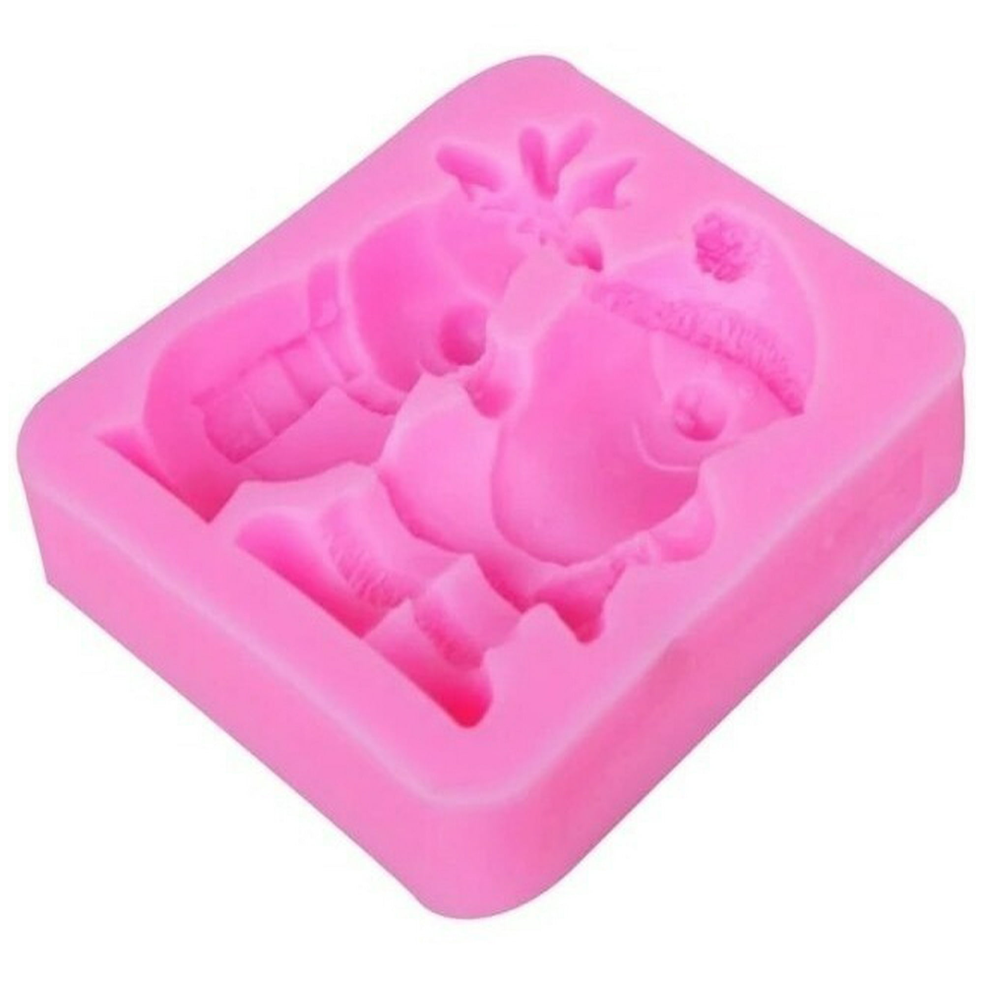 Genérico - Molde De Silicona Molde Reno Molde Fondant Reno Navidad