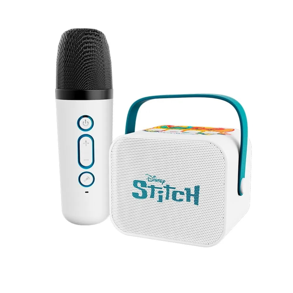 Kit Mini Karaoke Xtech Stitch Parlante Micrófono 5w Bt