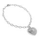 thumbnail image 5 of moda en forma de corazón conjunto barrena pulsera amor pulseras de diamantes de oro blanco, 5 of 5