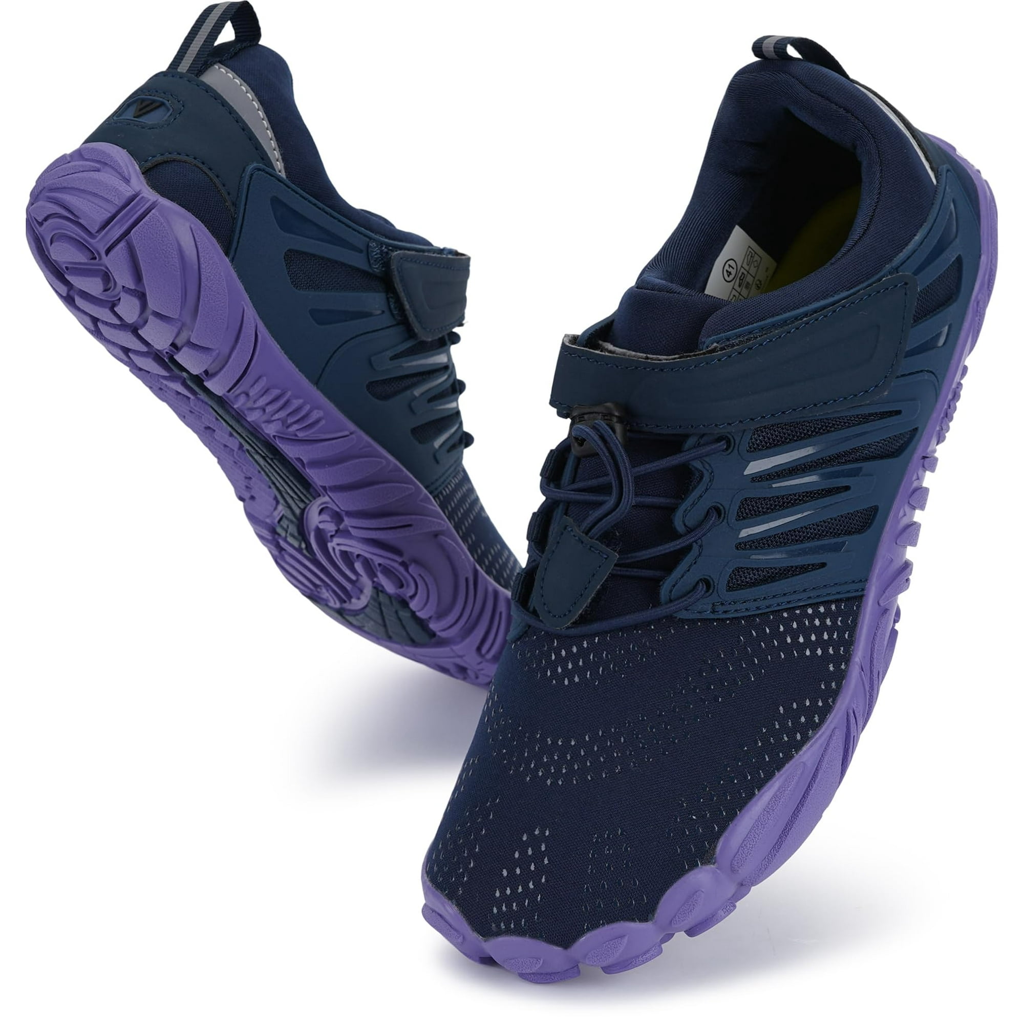 Zapatillas Whitin Minimalistas Para Trail Running Para Mujer, Color Azul 42