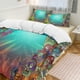 thumbnail image 1 of Plants Vs Zombies Quilt Set Thicken Soft 3 Pieces Bedding Set All Season Duvet Cove with 2 Pillowcases for Adult Women Girls Teens Home Room Decor, 1 of 5