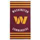 thumbnail image 1 of Toalla Northwest Beach Stripes Washington Commanders de 76 x 152 cm, 1 of 6