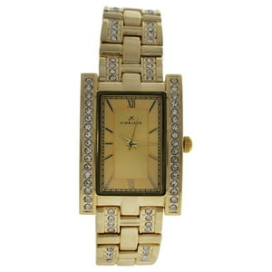 Kim & Jade - Reloj L-Gg Gold Con Pulsera De Acero Inoxidable De Para Mujer - Reloj