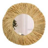 Genérico - Espejo Pared Decorativo Naturalista Moderno Adorno Hogar Jhn