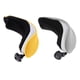 thumbnail image 2 of 2x Golf Hybrid Ut Club Head Cover Headcover Con Etiqueta De Número Gris Amarillo, 2 of 5