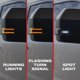 thumbnail image 3 of Lentes LED para Espejo Lateral RECON Ford Super Duty 17-24 Ahumados, 3 of 9
