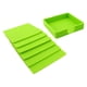 thumbnail image 1 of tazas de vasos cuadrados taza de silicona tazas de taza de sostenedor de estera de té taza de té verde, 1 of 5
