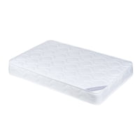 Bbqool - Colchón Infantil Espuma Cozy 130X70X12 Cm