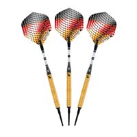 Darts Elkadart Titanium, 90% Tungsteno, Punta Blanda, 18 G, Con Funda