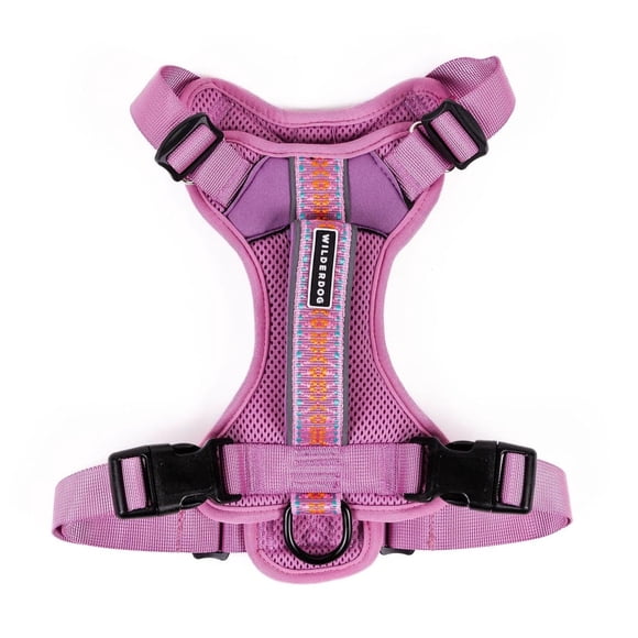 Arnés para perro Wilderdog Mediano Lila Reflectante