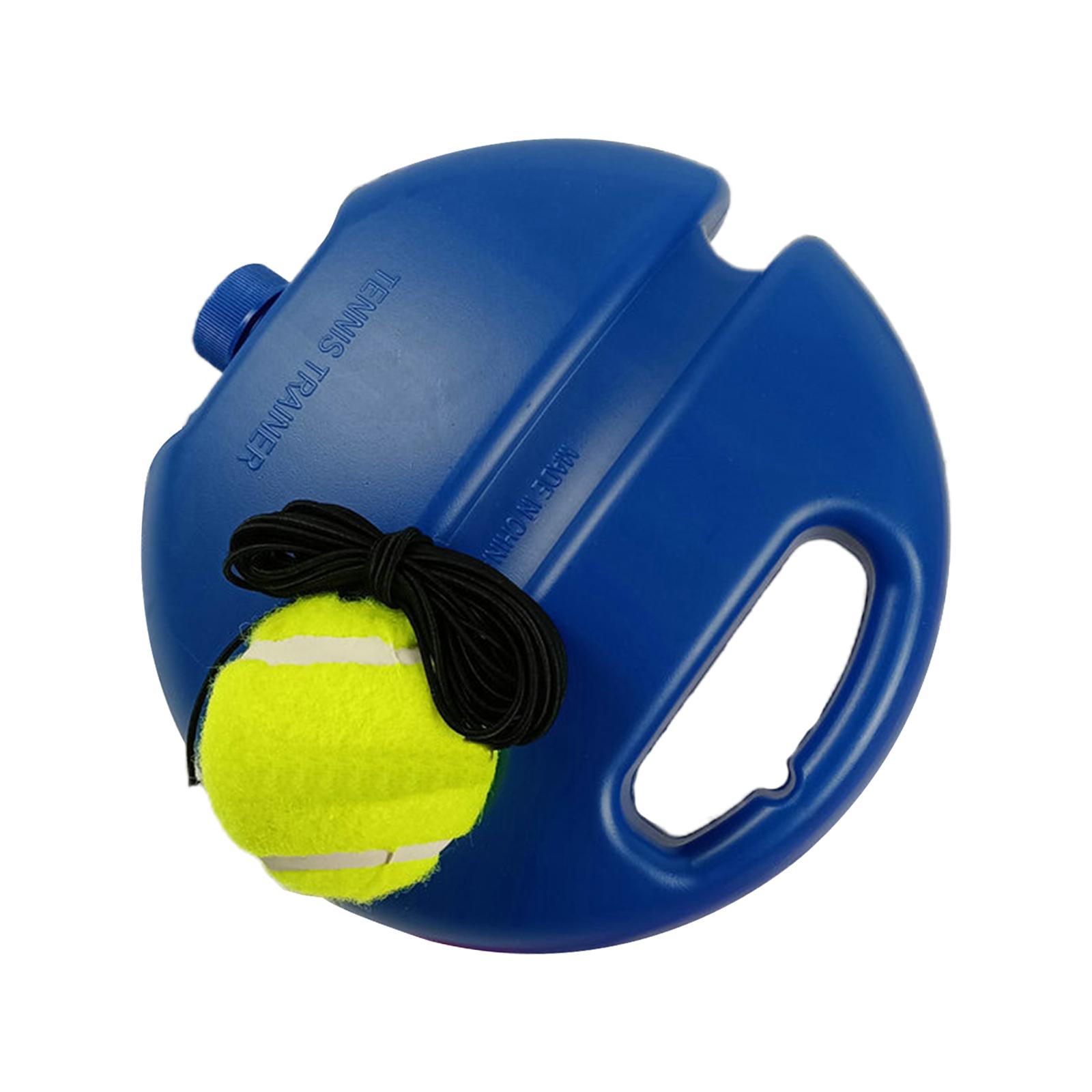 Ioensy - Entrenador De Pelota De Tenis Individual Base De Tenis Con Cuerda, 1 Pelota De Entrenamiento