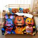thumbnail image 1 of Teddy Bear Series 3 Piece Duvet Cover 100% Polyester 3D Digital Printing Children Teenagers Gift Bedroom Set Boys Gift Bed Sheets, 1 of 5