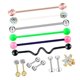 thumbnail image 2 of 1 Unidades Nariz Lengua Labio Ceja Tragus Ombligo Anillo Piercings Joyas B-13Pcs, 2 of 5