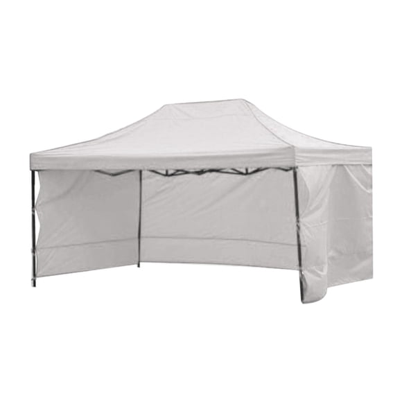 Cubierta De Dosel Con Paredes Laterales Cubierta De Cenador Carpa De Dosel Para Playa Patio Exterior Blanco