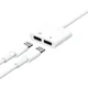 thumbnail image 2 of Adaptador Audio Y Carga Lightning Compatible Con iPhone, 2 of 4