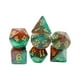 thumbnail image 1 of 7x Dados Acrílicos Juego De Mesa Bar Juguetes Accesorios Para El Aula D4 D8 D10 D12 D20 Verde Rojo, 1 of 5
