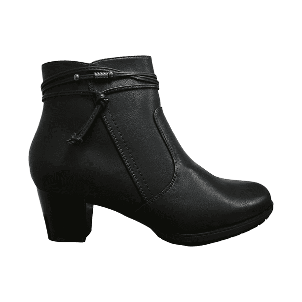 BOTINES BONNY FRANCO VALERIA NEGRO CASUAL MUJER 224-0385 - Talla 37