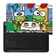 thumbnail image 1 of Keroppi, la Rana Porta Pasaporte y Cartera de Viaje Premium de Cuero PU, Funda de Pasaporte Bloqueo RFID con Ranuras para Tarjetas de Crédito, Estuche para Libro de Pasaporte para Familia 10cm × 15cm, 1 of 6
