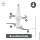 thumbnail image 3 of Triturador Dark Gray Home Logics 1 un, 3 of 10