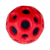 Ioensy - Pelota Hinchable Diseño Ergonómico Ligero Pelota Que Rebota Juguete Para Niños Y Adultos Rojo