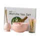 thumbnail image 5 of 4x Matcha Set Ceremonía De Té Japonesa Moderna Elegante Hecha A Mano Para La Cocina De La Casa Rosa, 5 of 5