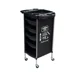 thumbnail image 3 of Carrito Auxiliar de Peluquería Profesional Negro con Compartimentos y Ruedas, 3 of 3