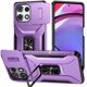 thumbnail image 1 of Funda Armada para Motorola Moto G Play 5G 2025 con Tapa Deslizante y Soporte Magnético Giratorio Morado, 1 of 5