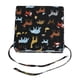 thumbnail image 2 of Cojín portátil para silla de comedor, cojín para silla, asiento para silla , cojín aumentado, con correa para bebés y niños animales negro, 2 of 5