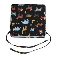 Bothyi - Silla De Comedor Portátil Cojín Elevador Silla De Bebé Asiento Animal Negro