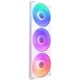 thumbnail image 1 of Ventilador NZXT F360 RGB Core 360 mm SingleFrame Blanco PWM, 1 of 3