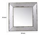 thumbnail image 5 of Espejo de pared Benzara Filo de 46 cm con bordes elevados cuadrados, 5 of 6