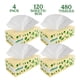 thumbnail image 2 of Papel de seda facial Caboo Tree Free, 3 capas, 480 hojas, 4 cajas, 2 of 6