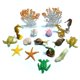 thumbnail image 4 of Figuras de juguete DOITEM set de 50 piezas de animales marinos 5‑7,5 cm, 4 of 5