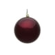 thumbnail image 1 of Ornament Vickerman Burgundy Ball, plástico irrompible, para interiores, 1 of 5